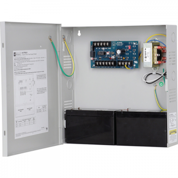 Altronix, AL175ULX Access Control Power Supply/Charger, 1.75A 12/24VDC output, UL294